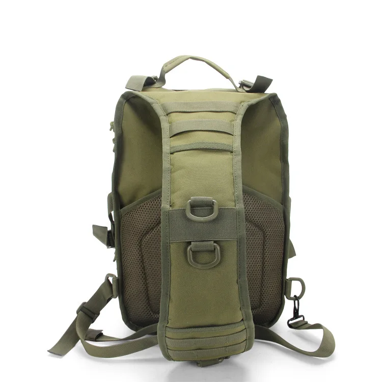 Большая Военная тактическая сумка на плечо армейский рюкзак Слинг Molle нагрудная