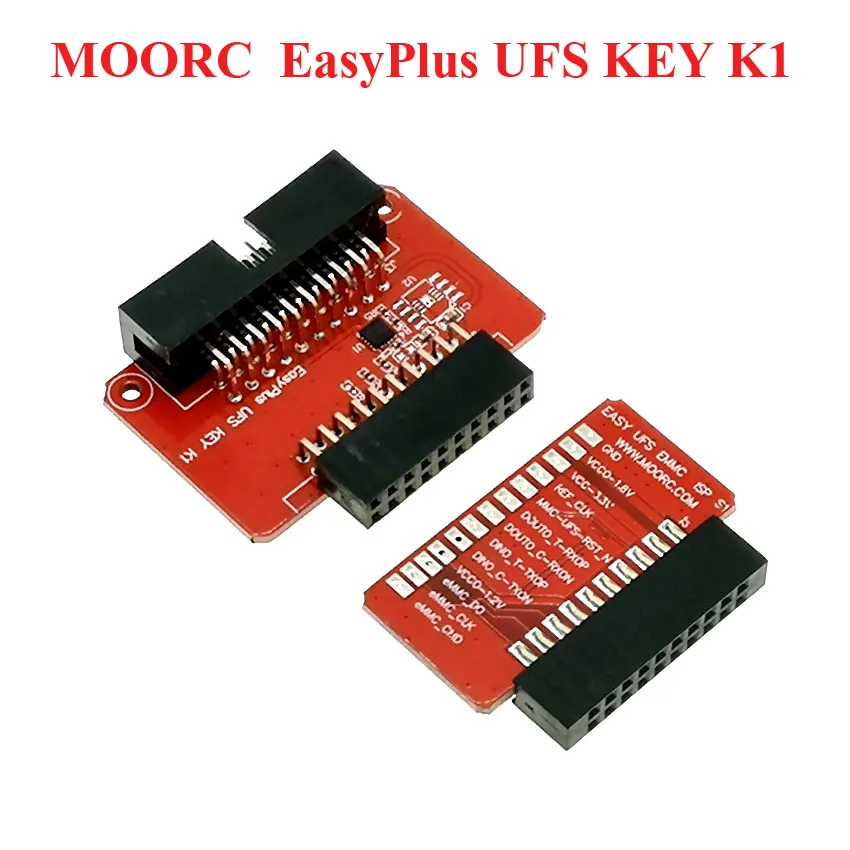 MOORC ICFRIEND Easyplus UFS ключ памяти на носителе EMMC ISP 2 в 1 адаптер поддержка легко BGA 254 /