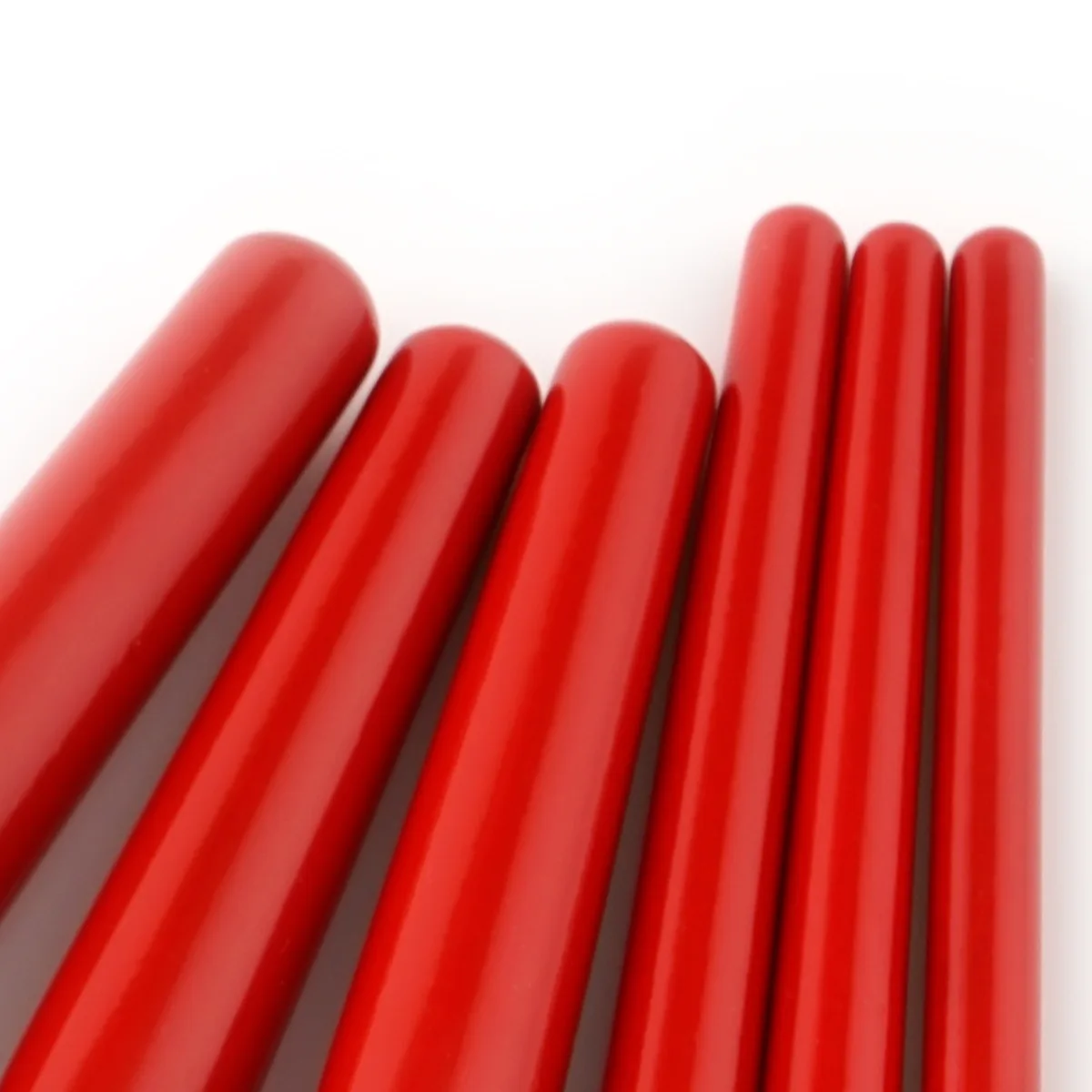 6 шт./компл. кисти для макияжа Профессиональная красная ручка пудра основа Тени