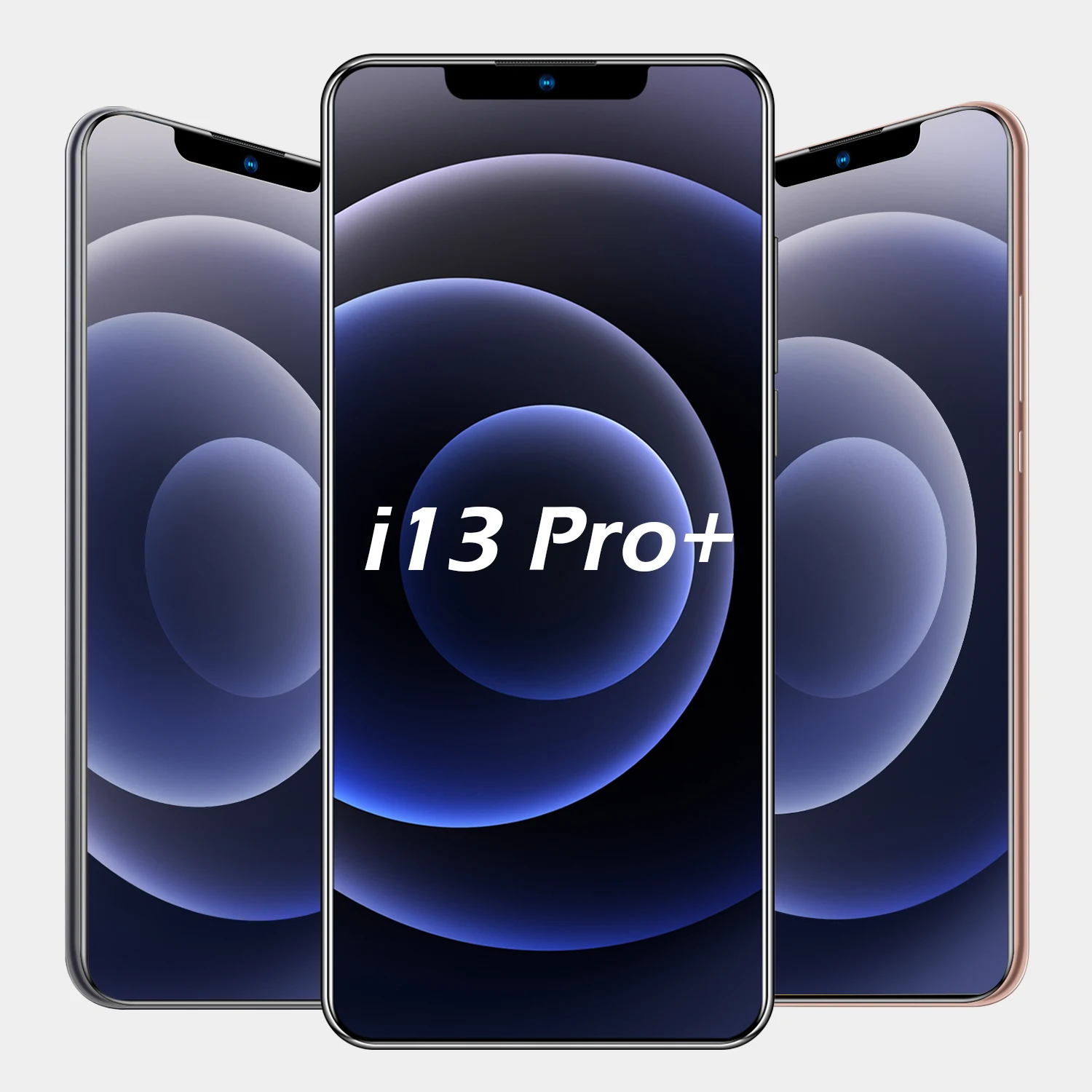 

I13 Pro + 12G+512G Otca 1440*3200 10 Core 5G 4800mAh 6.6inch 16MP+32MP Battery Face ID Fingerprint Android 10 MTK6875 Telephone