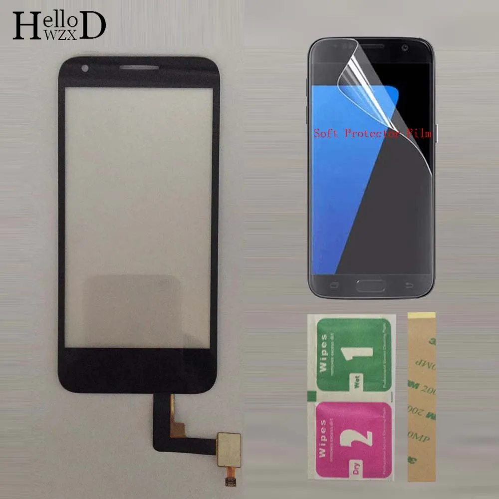 

Сенсорный экран, переднее стекло для Alcatel One Pixi 3 4,5 4027D 4027X 5017 5017E VF795 OT4027 4027