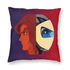 Скандинавский чехол для дивана с изображением дракона из полиэстера, НЛО, робот, грендакар, наволочка для подушки, чехол для спальни