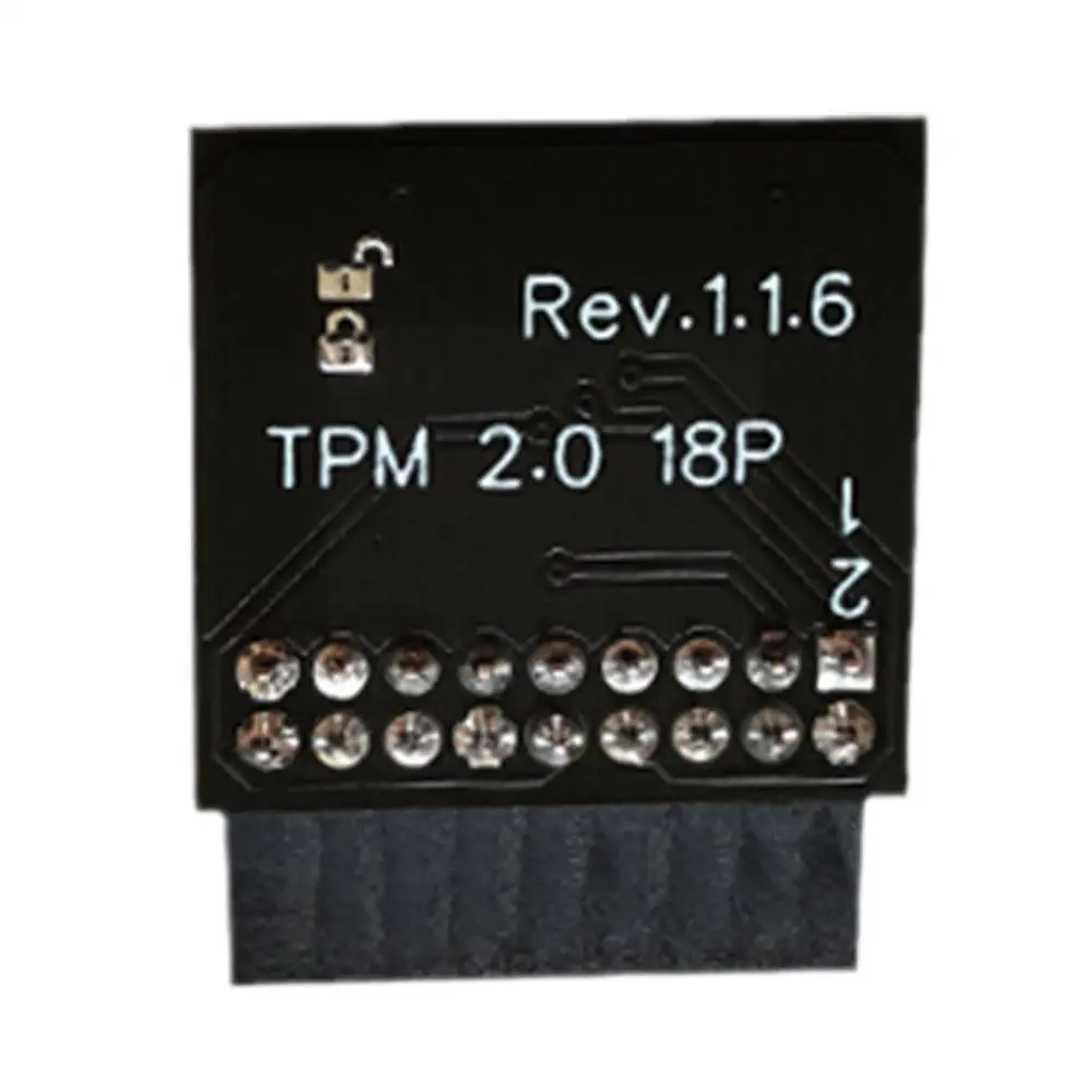 Модуль безопасности шифрования TPM 2.0 удаленная карта поддержка s 14 Pin 18 20-1pin 2 0 12