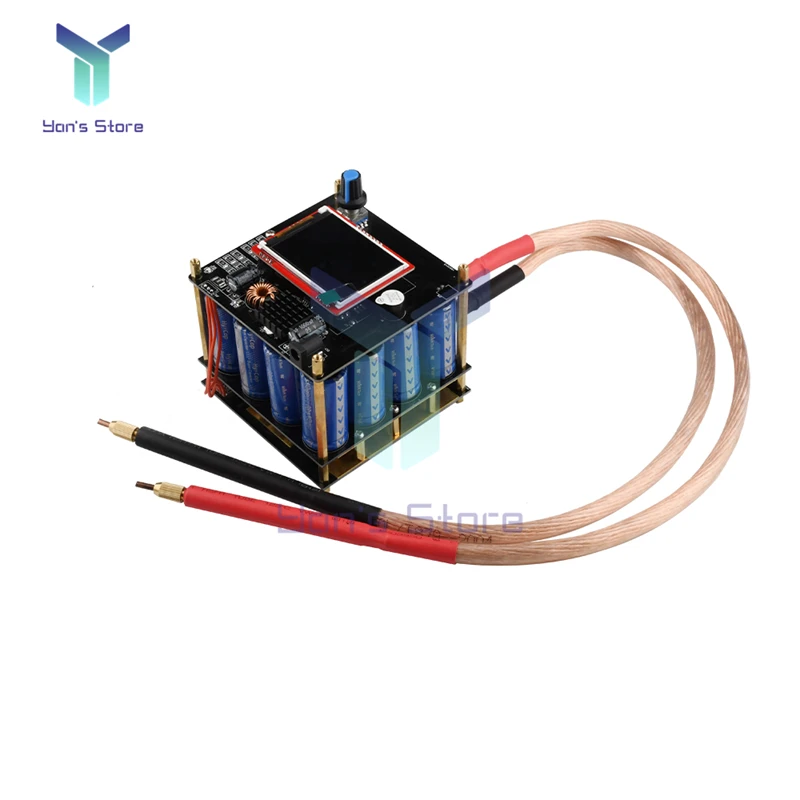 

Dual Pulse Portable Spot Welder Equipment LED Spot Welding Machine Semi-automatic Welder Tools Multifunctional Iithium Battery