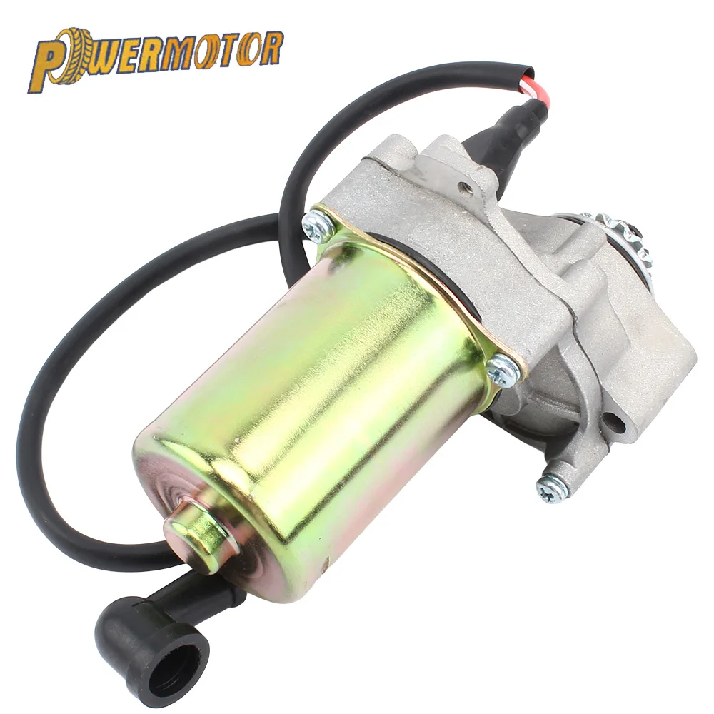 

Motorcycle Electric Starter Motor 12 Teeth 3 Bolt for 4-Stroke50/70/90/110/125CC ATV Quad Pit Bike Motorcycle Accessories