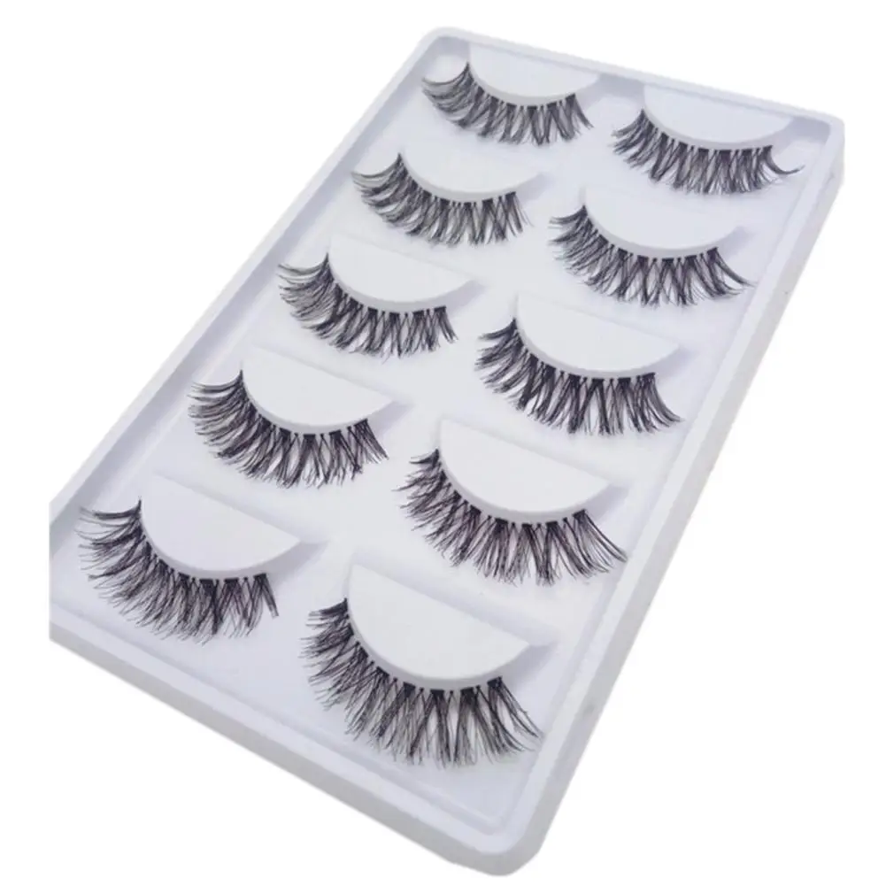 10 шт 3D норковые накладные ресницы пушистые длинные натуральные Индивидуальные