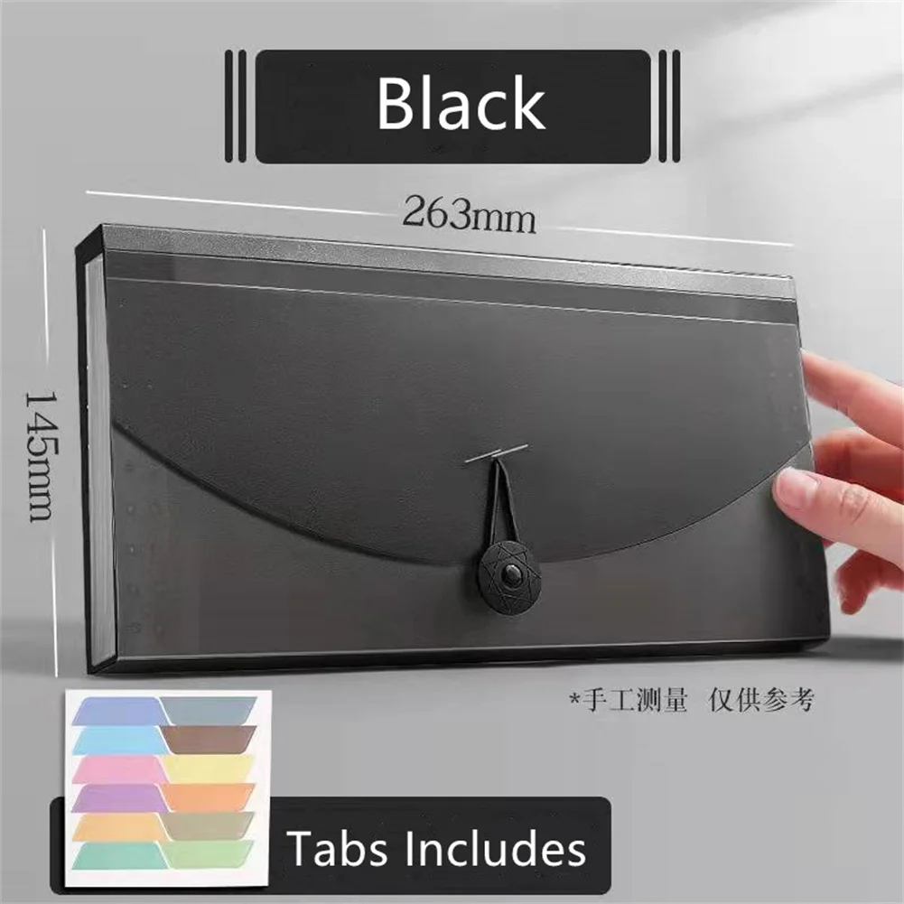 

13-Pocket Poly Expanding Wallet Accordion File Folder PP Document Organizer Receipts Bill Card Ticket Holder Expandable Wallet