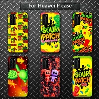 cute candy sour patch kids phone cases for huawei p40 pro lite p8 p9 p10 p20 p30 psmart 2019 2017 2018