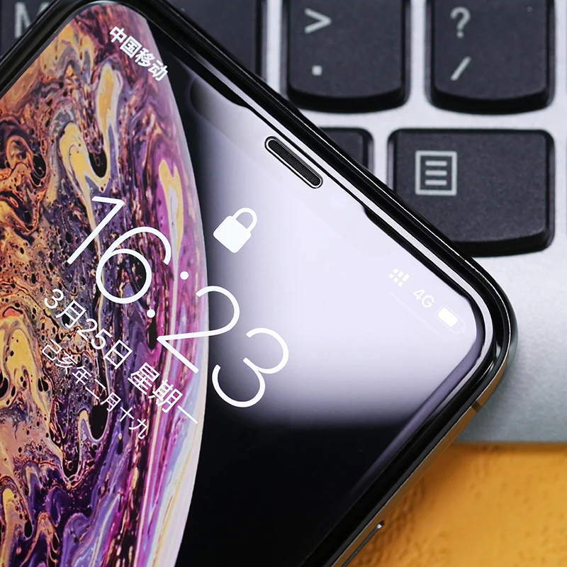 100D Защита от УФ клея для iPhone 11 Pro Max Nano жидкое закаленное стекло X XS пленка
