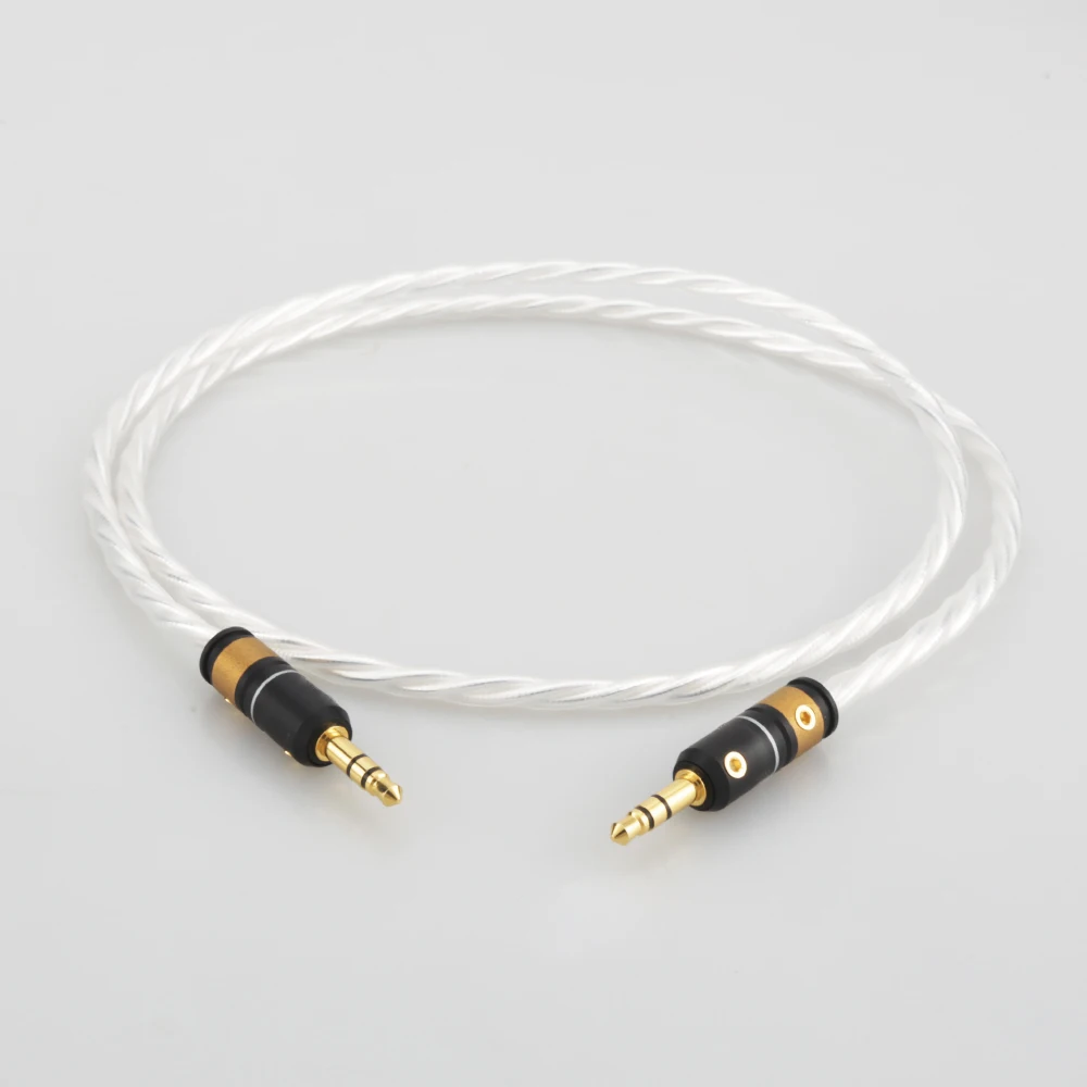 

High Quality Audiocrast Aux Cable 3.5 mm to 3.5mm ODIN Audio Cable Stereo Audio interconnect cable