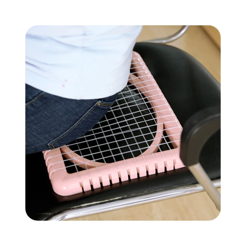 

Four seasons universal office chair breathable cushion creative plastic grid comfortable bench mat modern student chair cushion
