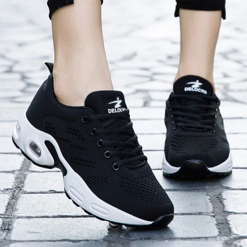 Женские кроссовки амортизирующие женские для бега дышащая Спортивная обувь Fly