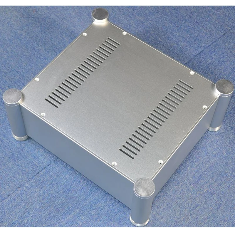 

311*352*140MM WA136 All Aluminum Preamp Amplifier Chassis Box House DIY Enclosure With Feet Screw Amplifier Case Shell