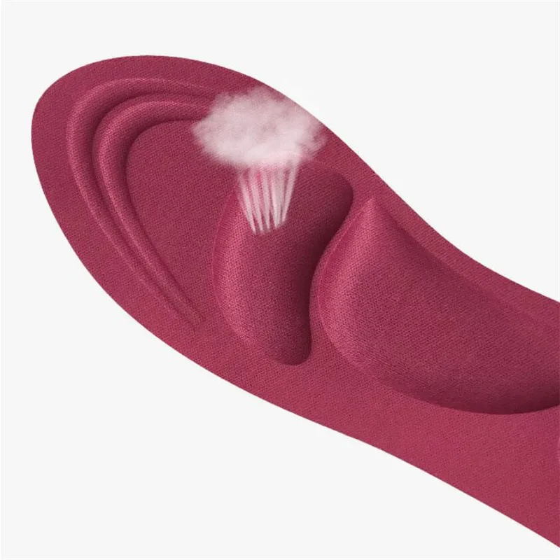 4D Memory Foam стельки Плоскостопие забота о ногах подошва обуви ортопедические