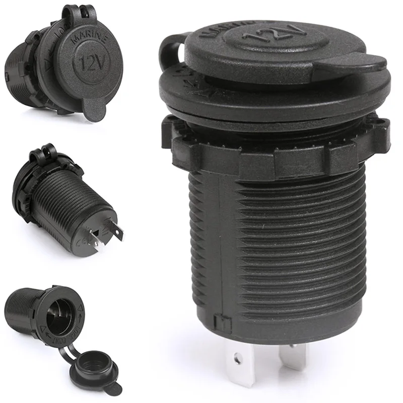 12 В розетка для автомобильного прикуривателя Plug водонепроницаемый разъем