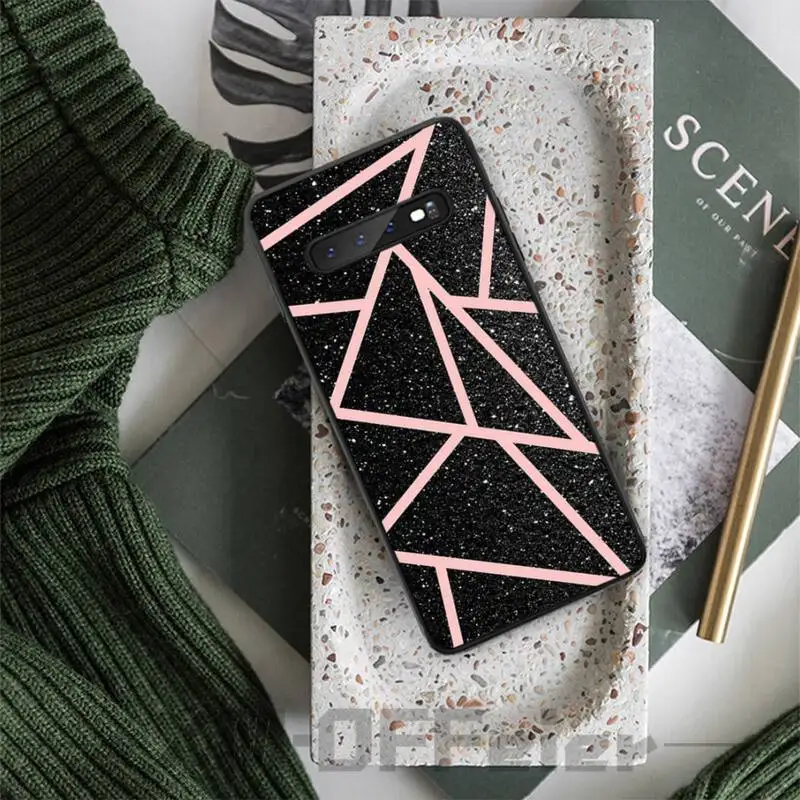 

Glitter Art Background Phone Case For Samsung GalaxyA51 A10 A20 A30S A40 A50 A70 A71 For Samsung Note 8 9 10 Tpu Cases Cover