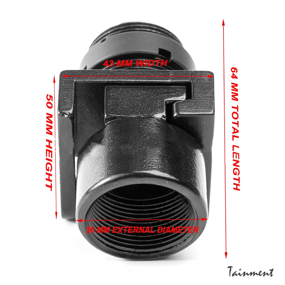 Для бокового складного стыкового подшипника AK адаптер для крепления Охотничьи