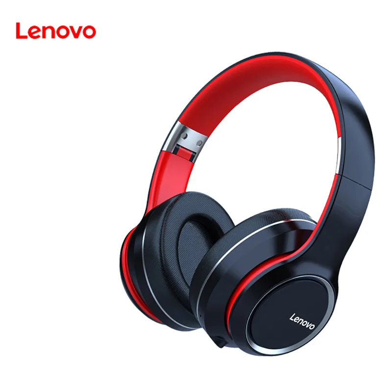

Lenovo HD200 Bluetooth Earphones Over-Ear Foldable Computer Wireless Headphones Noise Cancellation HIFI Stereo Gaming Headset