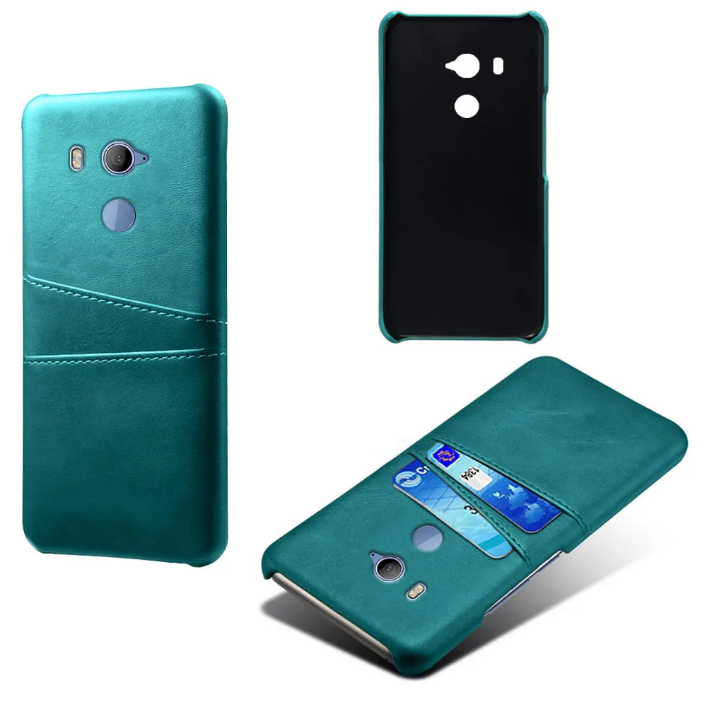 Роскошная Обложка на заднюю панель из искусственной кожи для htc D12 Plus U11 Plus U11 Eyes кошелек с отделениями для карт чехол для телефона для htc U11 Plus Eyes D12 Plus чехол