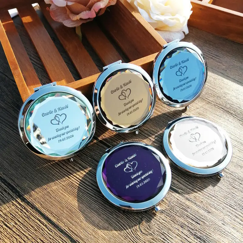 Декоративные зеркала персонализированное компактное зеркало для невесты