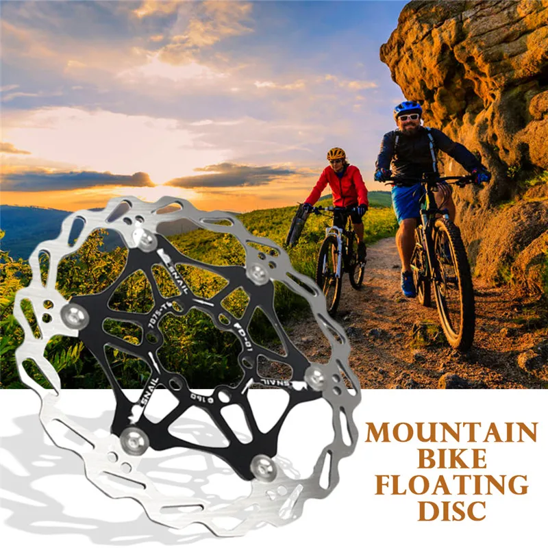 Горный велосипед MTB DH 6 дюймов 160 мм 180 203 плавающий дисковый тормозной ротор