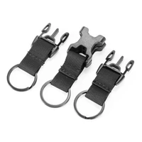 tactical gear clip portable outdoor camping hiking shooting keychain tool