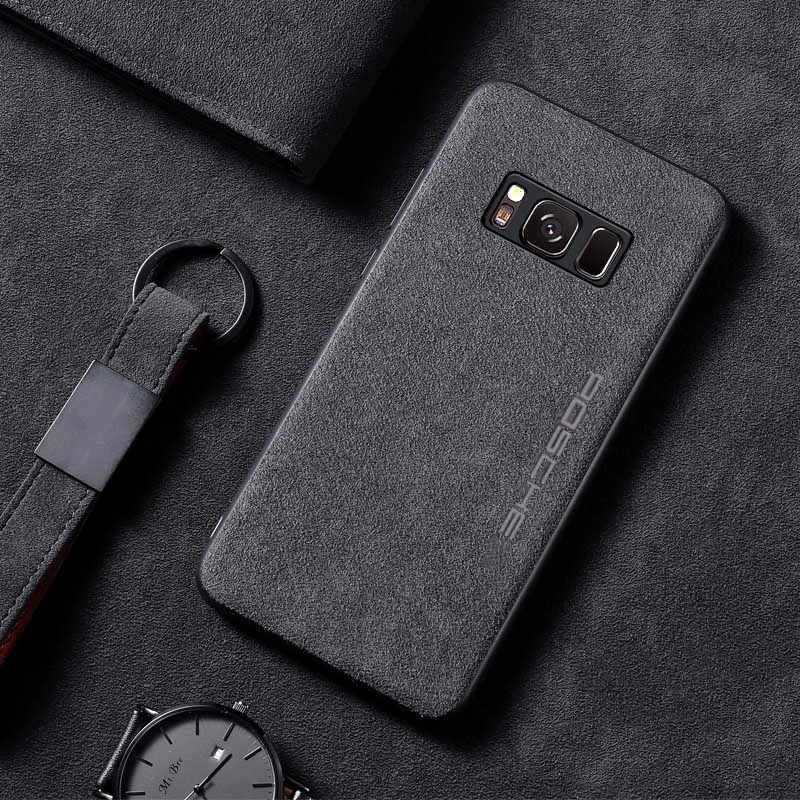 Роскошный кожаный чехол для телефона samsung Galaxy S10 Plus S10E S8 S9 S9P Note 8 9 10 Plus, силиконовый чехол с логотипом автомобиля Бэтмена - Цвет: Posche