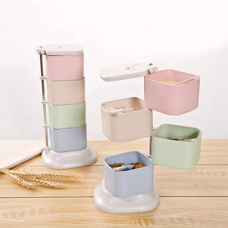 4 шт. контейнер для хранения специй | Дом и сад