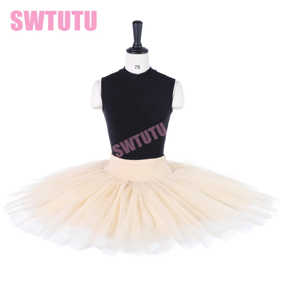 Бесплатная доставка бежевое блинное полубалетное платье пачка для женщин