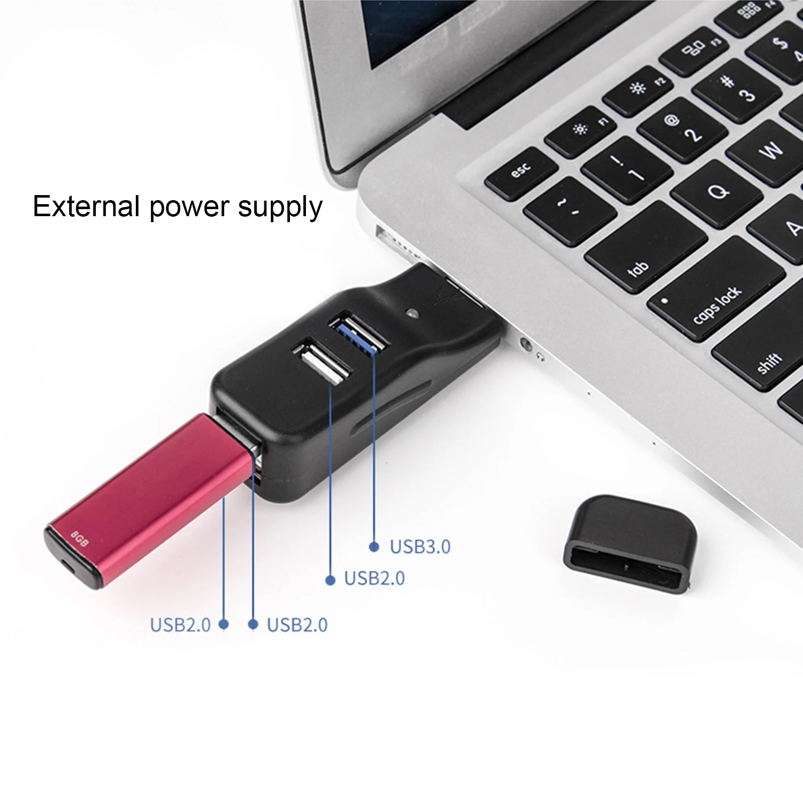USB 3 0 концентратор 2 4 Порты и разъёмы разветвитель расширитель несколько кабель