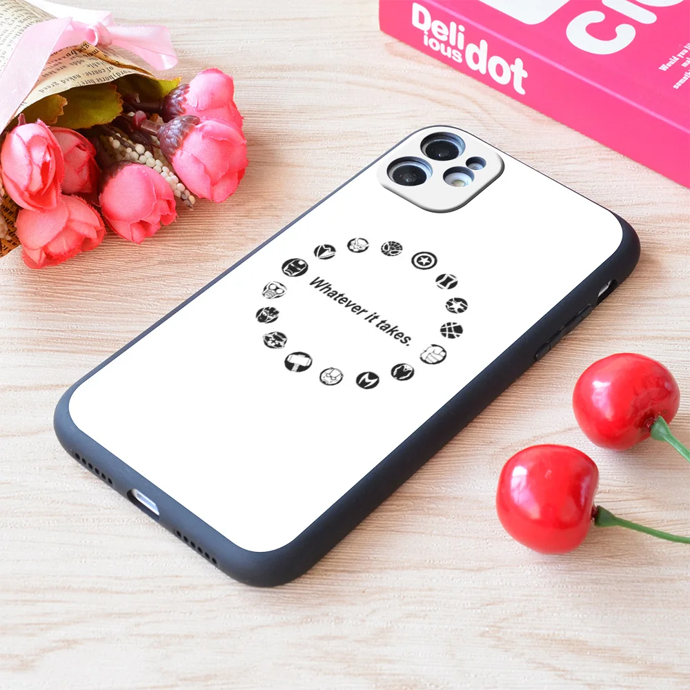 

For iPhone What's Up Danger Print Soft Matt Apple Case