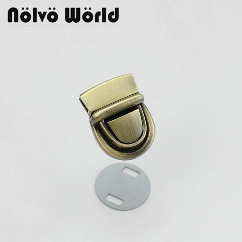 20 наборов 5 видов цветов 30*20 мм маленькие замки для замка багажника сумок сумочек