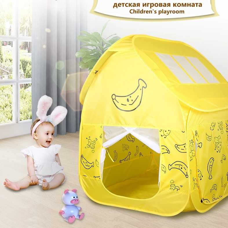 Портативная Детская палатка бассейн с океанскими шариками игрушечные палатки