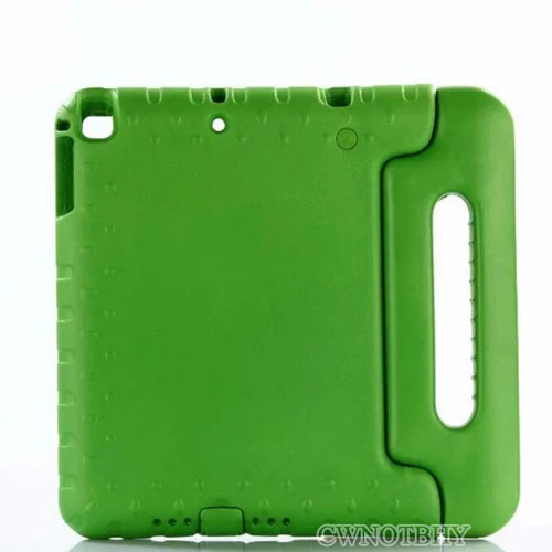 EVA Foam противоударный чехол для iPad 10,2 7th Gen /iPad air 10,5 iPad Pro 10,5 Funda Coque детская ручка подставка защитный чехол - Цвет: Зеленый