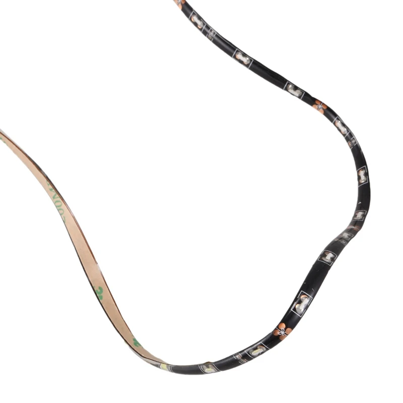 

Promotion! Car 60CM 30 LEDs SMD White Side-emitting Glow Flexible LED Strip Light