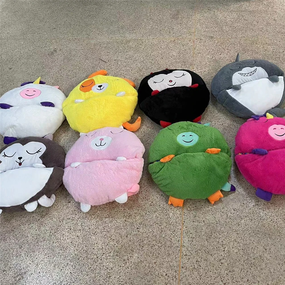 Saco de dormir de felpa para ni&ntilde;os y ni&ntilde;as, saco de dormir de dibujos animados, suave y c&aacute;lido, para regalo de cumplea&ntilde;os-4