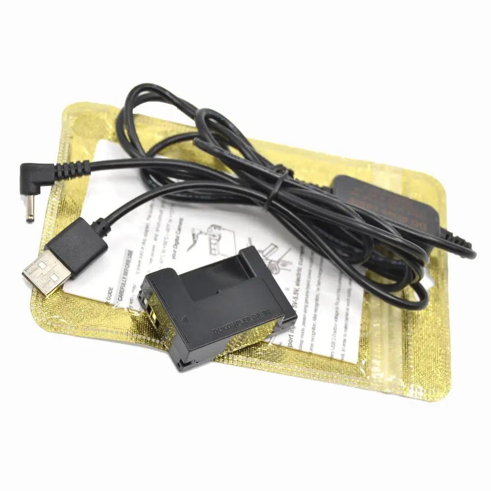 Устройство DR 80 для подзарядки аккумулятора телефона с USB кабелем Canon G1X G3X G15 G16 SX50