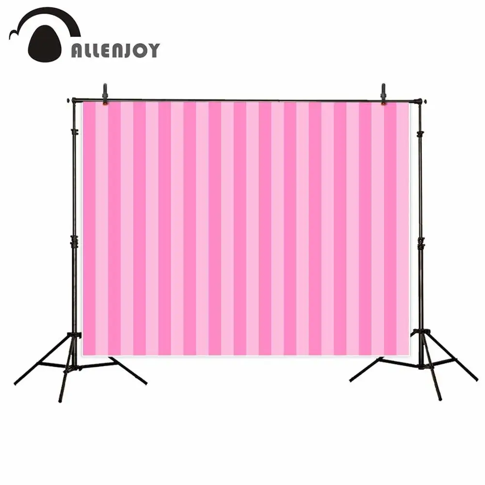 Allenjoy фоны для фотосъемки с розовыми полосками девушка секрет день рождения фон