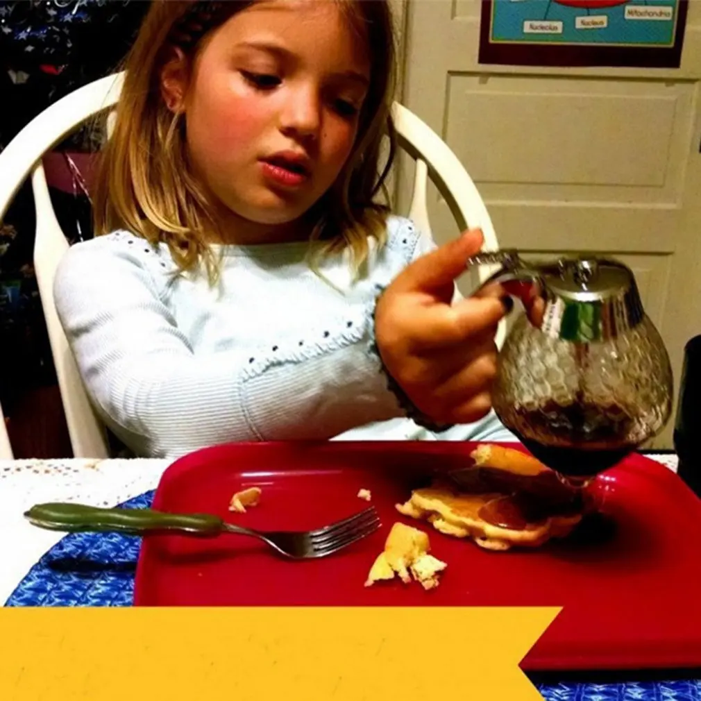 Стеклянный кухонный прозрачный дозатор для сока сиропа расческа меда сплиттер