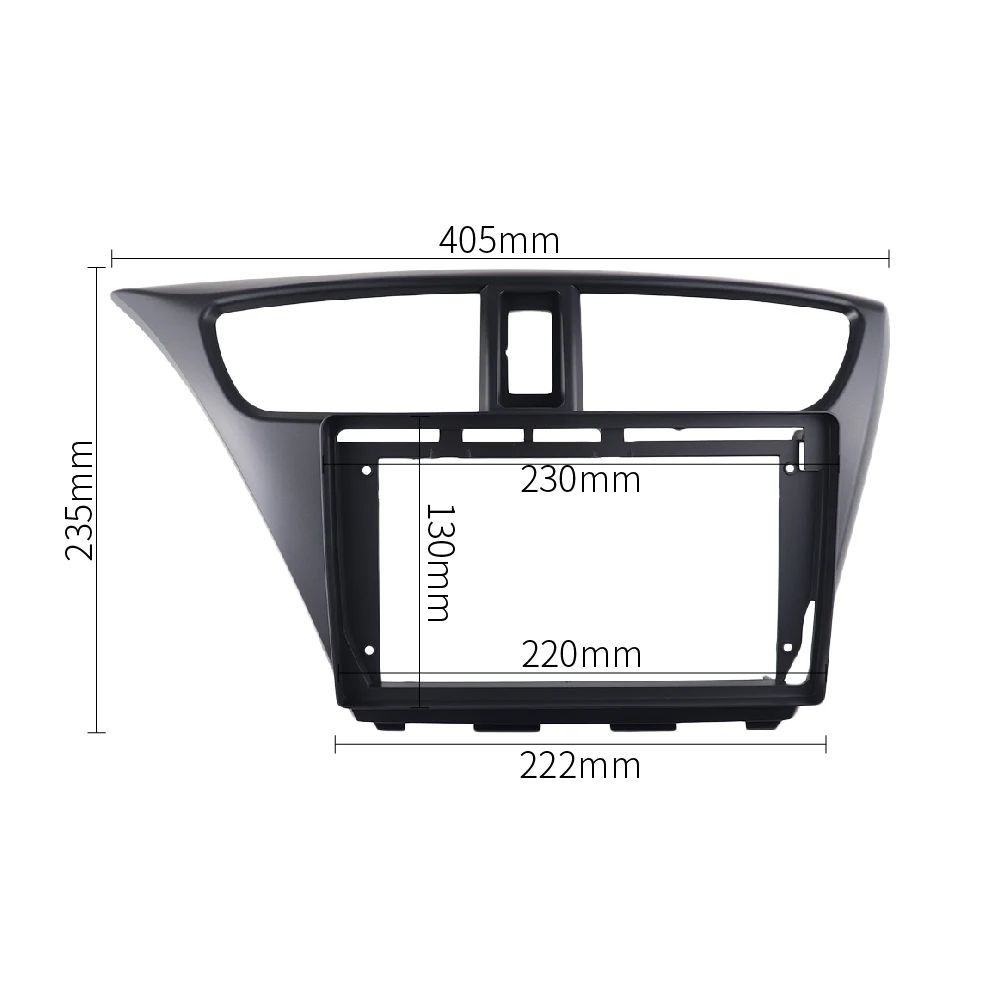 9 &quotавтомобильное радио фасции рамка для лица установка панель приборной панели