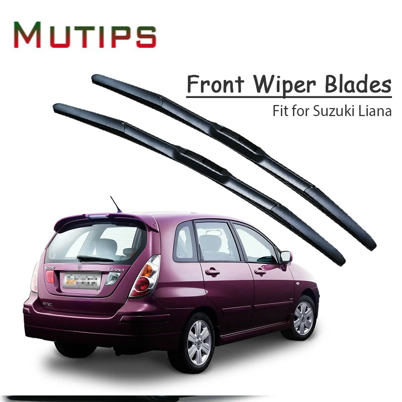 Резиновая щетка стеклоочистителя для Suzuki Liana Wagon Hatchback Sedan 2007 2001 1 комплект
