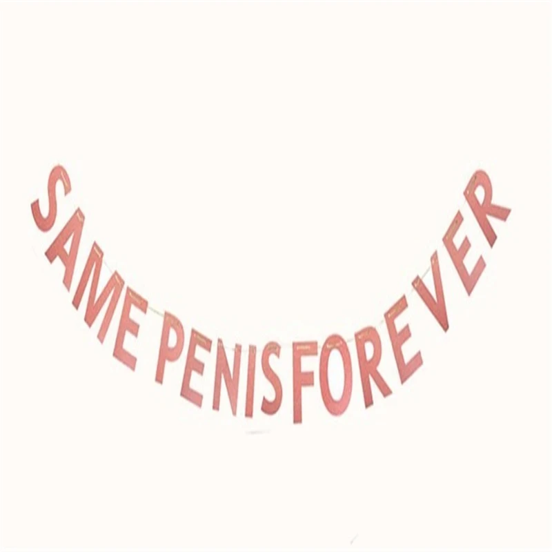 Девичник вечерние Декор же пенис навсегда шар с надписью &quotBride To Be&quot баннер