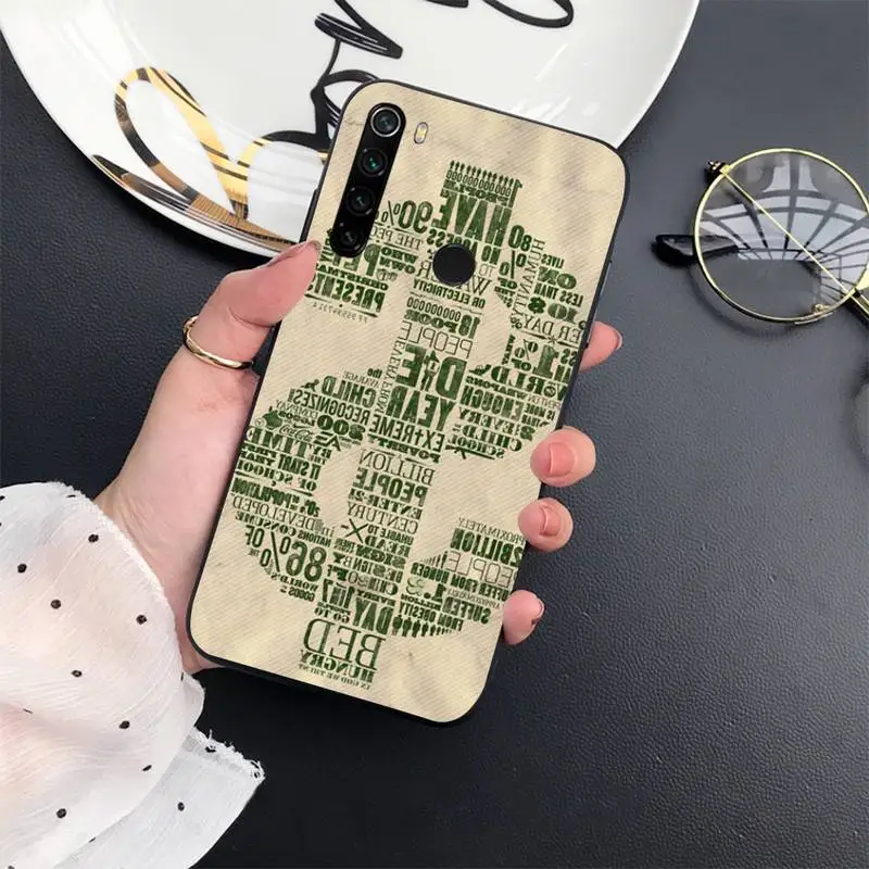 

us Big Money 100 Dollars design Phone Case For Xiaomi Redmi 7 8 9t a3Pro 9se k20 mi8 max3 lite 9 note 9s 10 pro