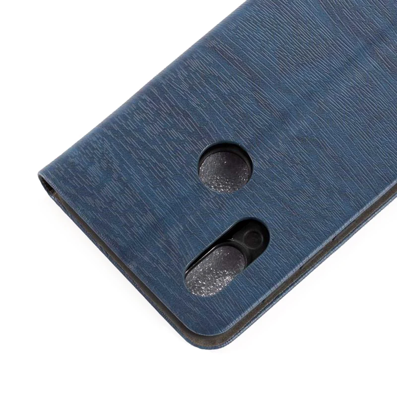 wood grain pu leather phone case for umidigi a3s flip case for umidigi a3s business wallet case soft silicone back cover free global shipping