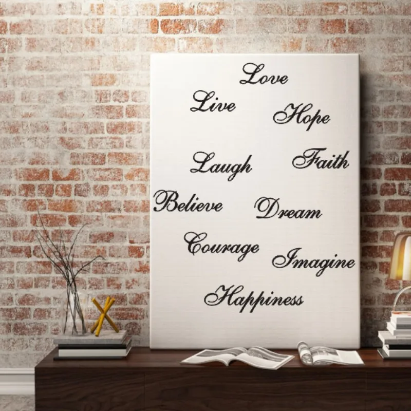 Art Letter New Fashion Simple Wall Stickers Home Decor Stairs Bedroom Living Room Personality DIY | Дом и сад