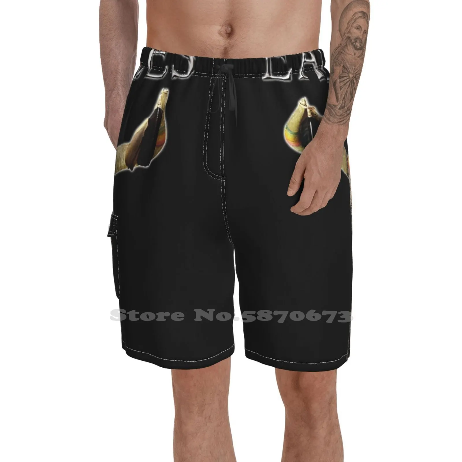 

The Band California Summer Mens Casual Shorts Gym Training Music Samvelvet 70S 80S Country Soft Folk Hotel