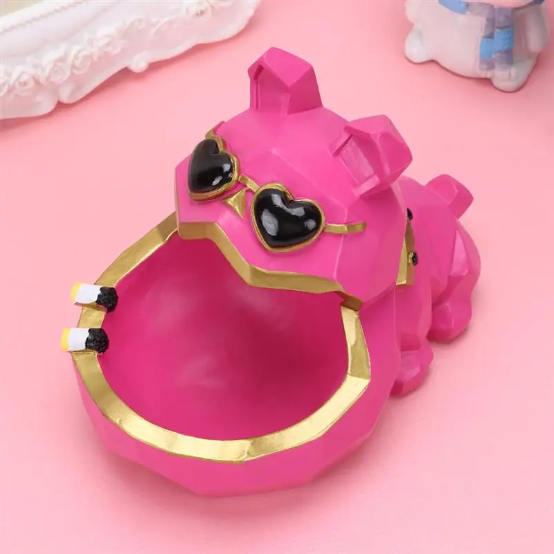 Классная пепельница для собак домашний декор креативная из смолы настольный