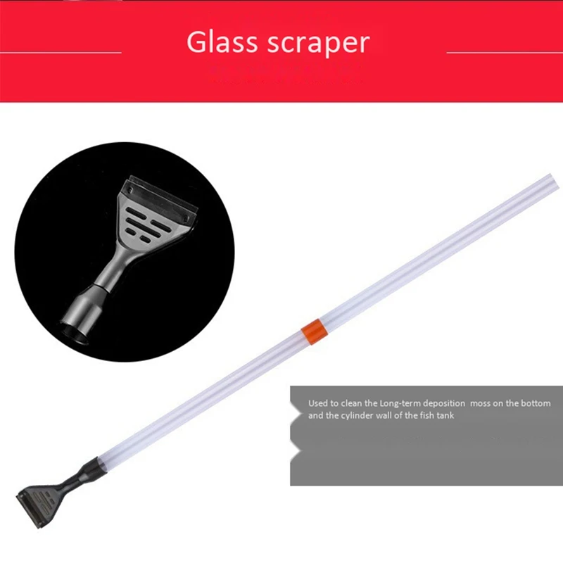 Очиститель аквариума резервуар для рыбы средство чистки от песка набор с кнопкой