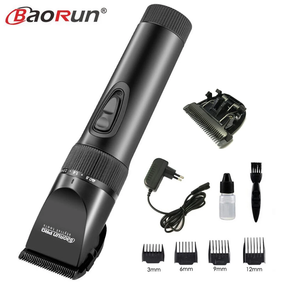 Топ профессиональная машинка для стрижки волос триммер бороды мужчин
