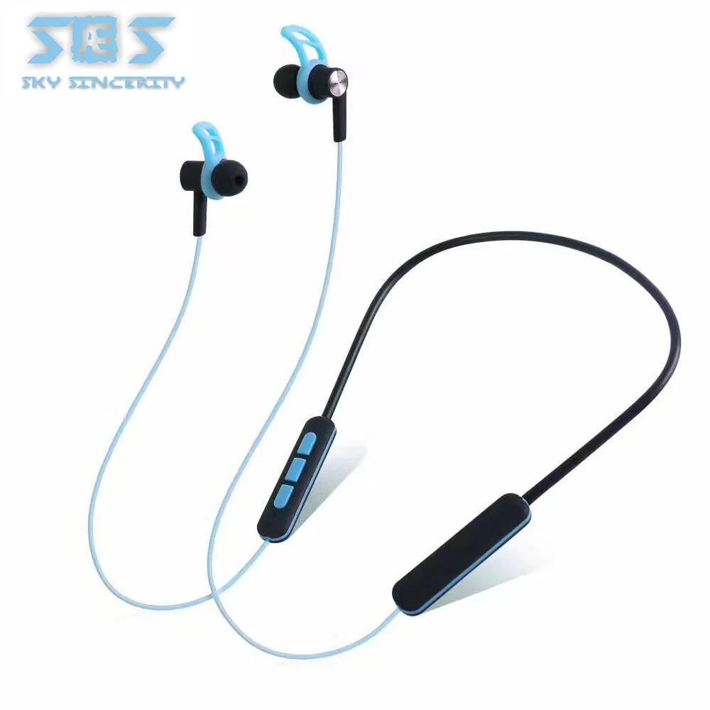 

Manufacturer high quality noise reduction sports microphone bluetooth neckband metal earphone neckband headphones earbuds